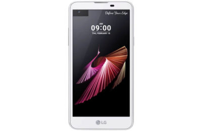 Sim Free LG X Screen Mobile Phone - White